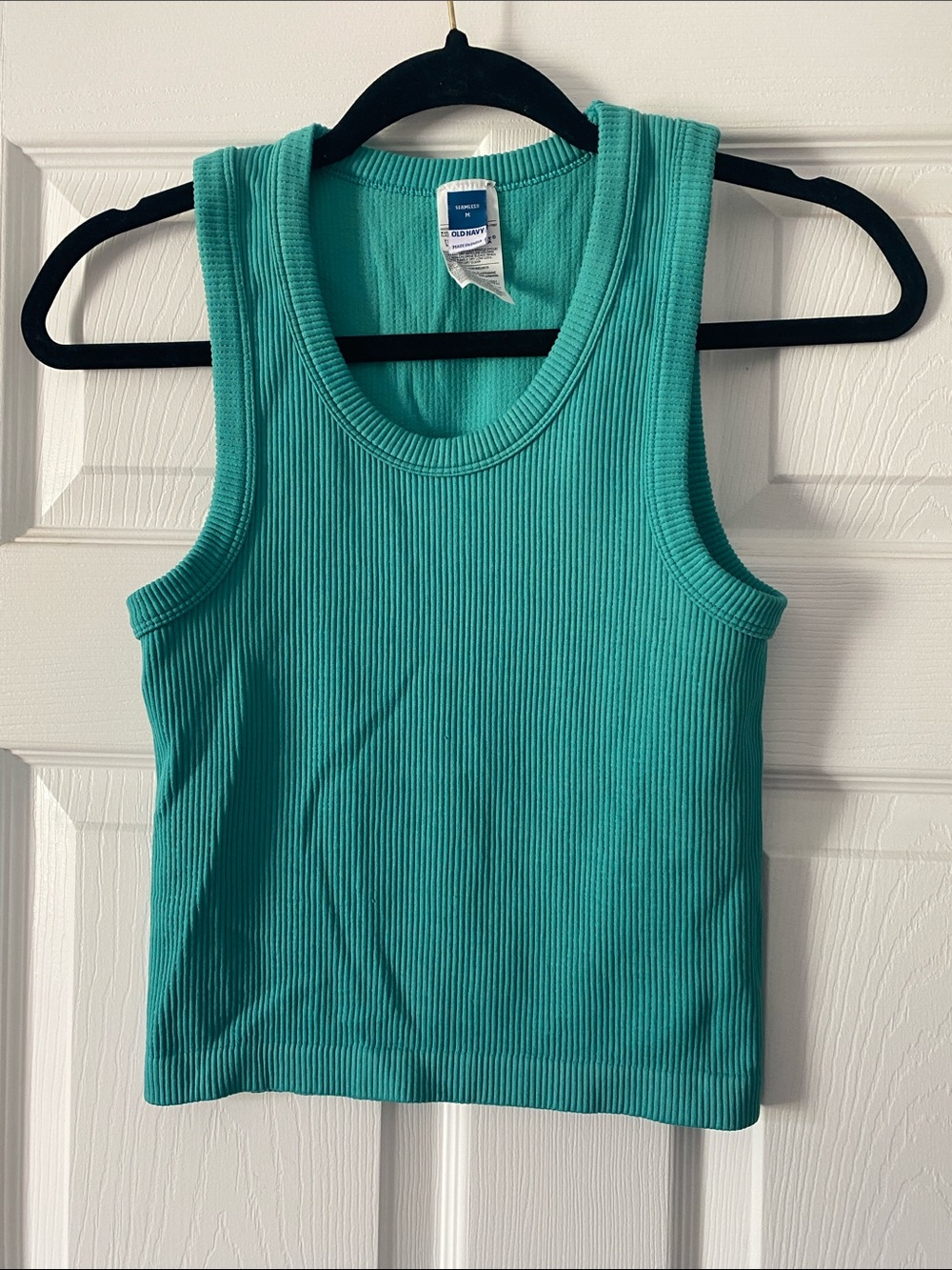 Old Navy Ribbed Tank Top - Teal Green